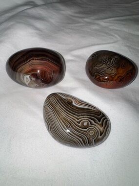 Sardynox Banded Carnelian— Brown & Cream Tones